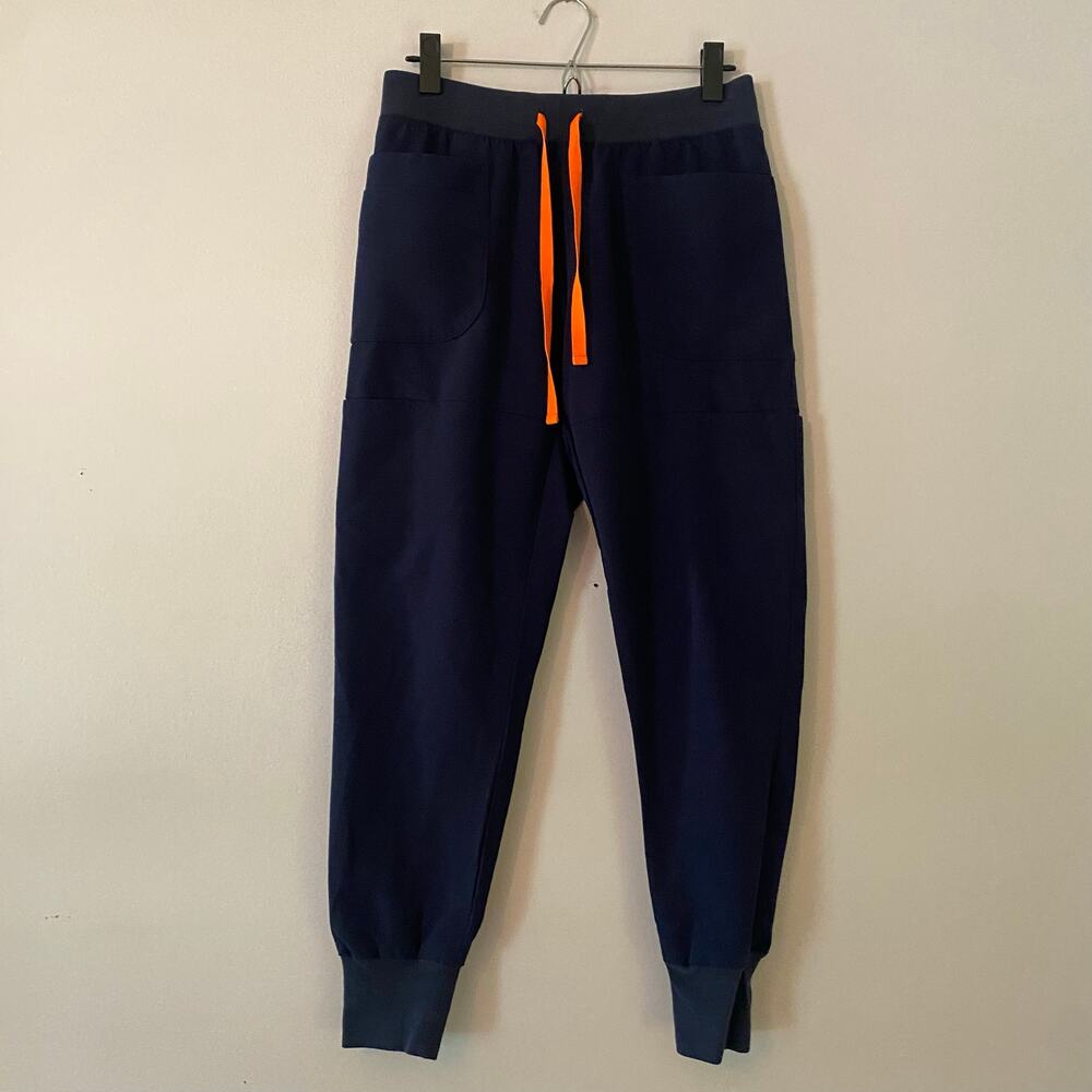 FIGS Navy Blue Zamora Jogger Scrub Pants Uniform Nurse Doctor Women's size Small